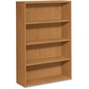 10500 Series Laminate Bookcase, Four-Shelf, 36w x 13-1/8d x 57-1/8h, Harvest