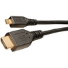 HDMI Cables, 6 ft, Black, HDMI 1.4 Male; Micro HDMI 1.4 Male