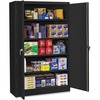 Jumbo Steel Storage Cabinet, 48w x 24d x 78h, Black