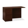 10500 Series “L” Workstation Return, Full-Height Left Ped, 48w x 24d, Mahogany