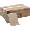 Hardwound Roll Paper Towel, Nonperforated, 7.87 x 1000', Brown, 6 Rolls/CT