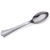 Heavyweight Plastic Spoons, Silver, 6 1/4", Reflections Design, 600/Carton