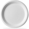 Renewable & Compostable Sugarcane Plates, 9", 500/CT