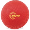 Playground Ball, 10" Diameter, Red