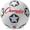 Rubber Sports Ball, For Soccer, No. 5, White/Black