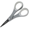 Recycled Everyday Titanium Softgrip Scissors, 5" Length, Orange/Gray