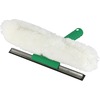 Visa Versa Squeegee & Strip Washer,10 Inches, Nylon/Rubber/Cloth, White/Green