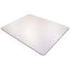 Cleartex Advantagemat Low Pile Carpet Chair Mat, 48 in L x 36 in W, 90 mil Thick, Rectangular, Polyvinyl Chloride, Clear