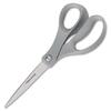 Performance Scissors, 8 in. Length, Stainless Steel, Straight, Gray