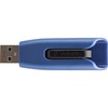 V3 Max USB 3.0 Drive, 128GB, Metallic Blue