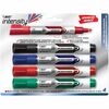 Intensity Advanced Dry Erase Marker, Tank-Style, Broad Chisel Tip, Assorted Colors, 4/Pack