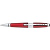 Edge Pen, 0.7 mm, Medium, Black Ink, Red Barrel