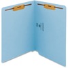 WaterShed/CutLess End Tab 2 Fastener Folders, 3/4" Exp., Letter, Blue, 50/Box