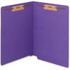 WaterShed/CutLess End Tab 2 Fastener Folders, 3/4" Exp., Letter, Purple, 50/Box