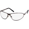 Tomcat Safety Glasses, Gun Metal Frame, Clear Lens