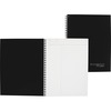 Action-Planner Business Notebook, Ruled, 7.25" x 9.5", White Paper, Black Cover, 80 Sheets