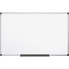 Value Lacquered Steel Magnetic Dry Erase Board, 48 x 96, White, Aluminum Frame