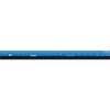 Easy Read Stainless Steel Ruler, Standard/Metric, 18", Blue