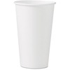 Polycoated Hot Paper Cups, 16 oz, White
