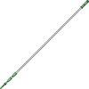 Opti-Loc Extension Pole, 30ft, 3-Section, Aluminum, Green/Silver