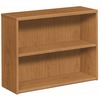 10500 Series Laminate Bookcase, Two-Shelf, 36w x 13-1/8d x 29-5/8h, Harvest