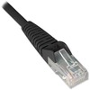 CAT6 Snagless Molded Patch Cable, 14 ft, Black