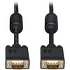 VGA Coax Monitor Cables, 50 ft, Black, HD15 Male; HD15 Male