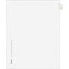 Individual Legal Dividers Style, Letter Size, Avery-Style, Side Tab Dividers, #2, 25/PK