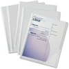 Report Covers with Binding Bars, Vinyl, Clear, 1/8" Capacity, 50/Box