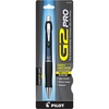 G2 Pro Retractable Gel Ink Pen, Refillable, Black Ink/Blue Barrel, .7mm