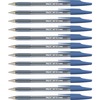 Better Ball Point Stick Pen, Blue Ink, .7mm, Dozen