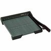 The Original Green Paper Trimmer, 20 Sheets, Wood Base, 12 1/2"x 12"