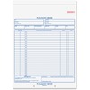 Purchase Order Book, 8 1/2 x 11, Letter, Two-Part Carbonless, 50 Sets/Book