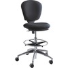 Metro Collection Extended Height Swivel/Tilt Chair, 22-33" Seat Height, Black