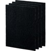 Carbon Filters, 290/300/DX95 Air Purifiers, Activated Carbon, 16.1 in H x 12.4 in W x 0.2 in D