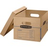 SmoothMove Classic Moving Boxes, Small, 12.5 in W x 16.3 in D x 10.5 in H, 10/Carton