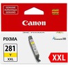 CLI-281 XXL Original Ink Cartridge, Yellow, Inkjet