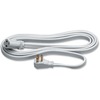 Heavy Duty Indoor Extension Cord, 125 V AC15 A, Gray, 9 ft Cord Length