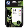 64 Original Ink Cartridge - Tri-color - Inkjet - 165 Pages - 2 / Pack