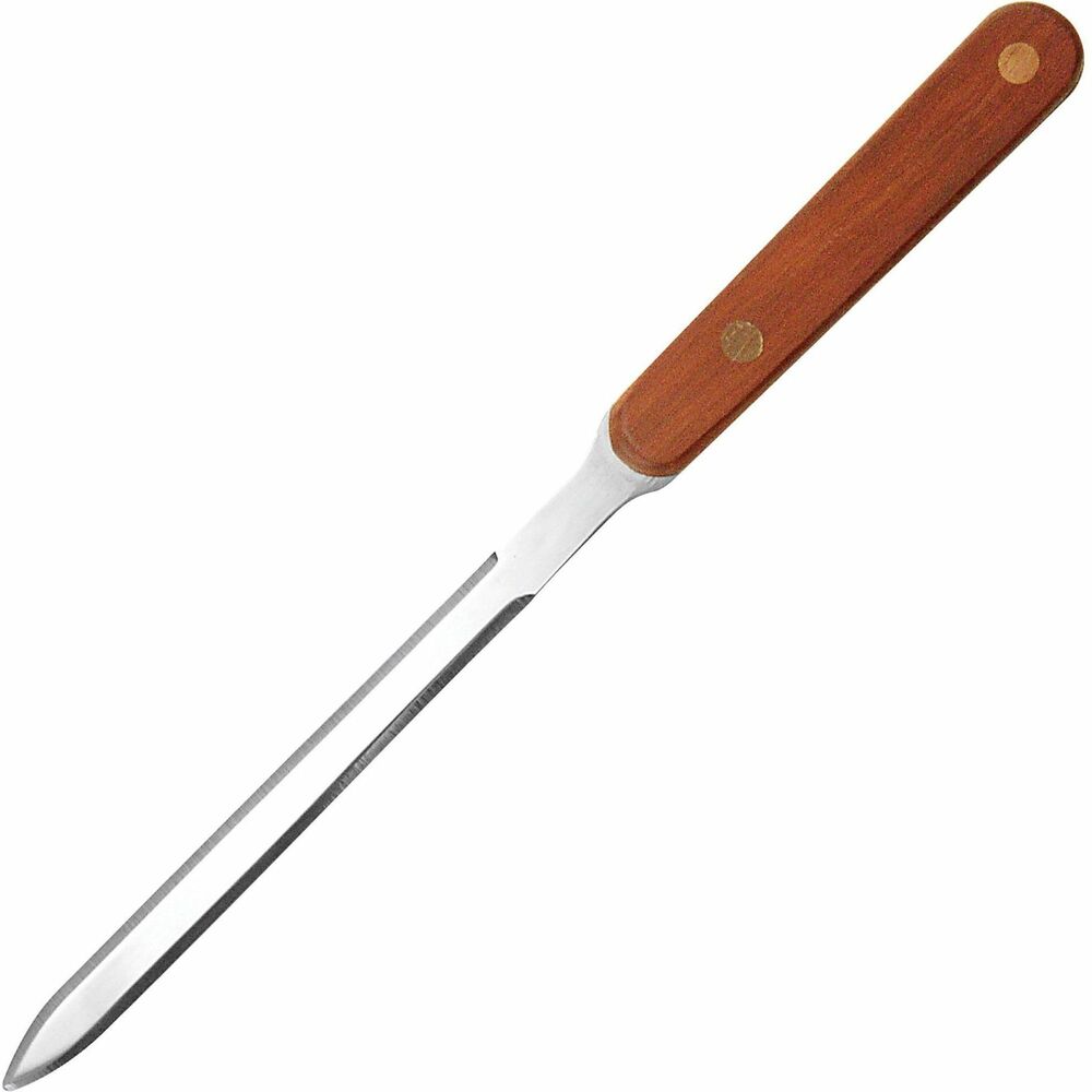 ACM29691 - Rosewood Letter Opener offers the popular stiletto style to open letters, boxes and packages. Letter opener features a Rosewood handle and polished, forged, steel blade.