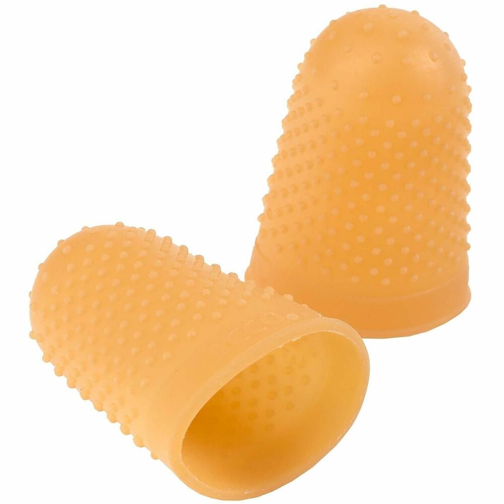 ACC54014 - Fingertips feature deluxe-grade rubber construction to assure solid grip and long wear. Each tip has extra thick material for longer wear.