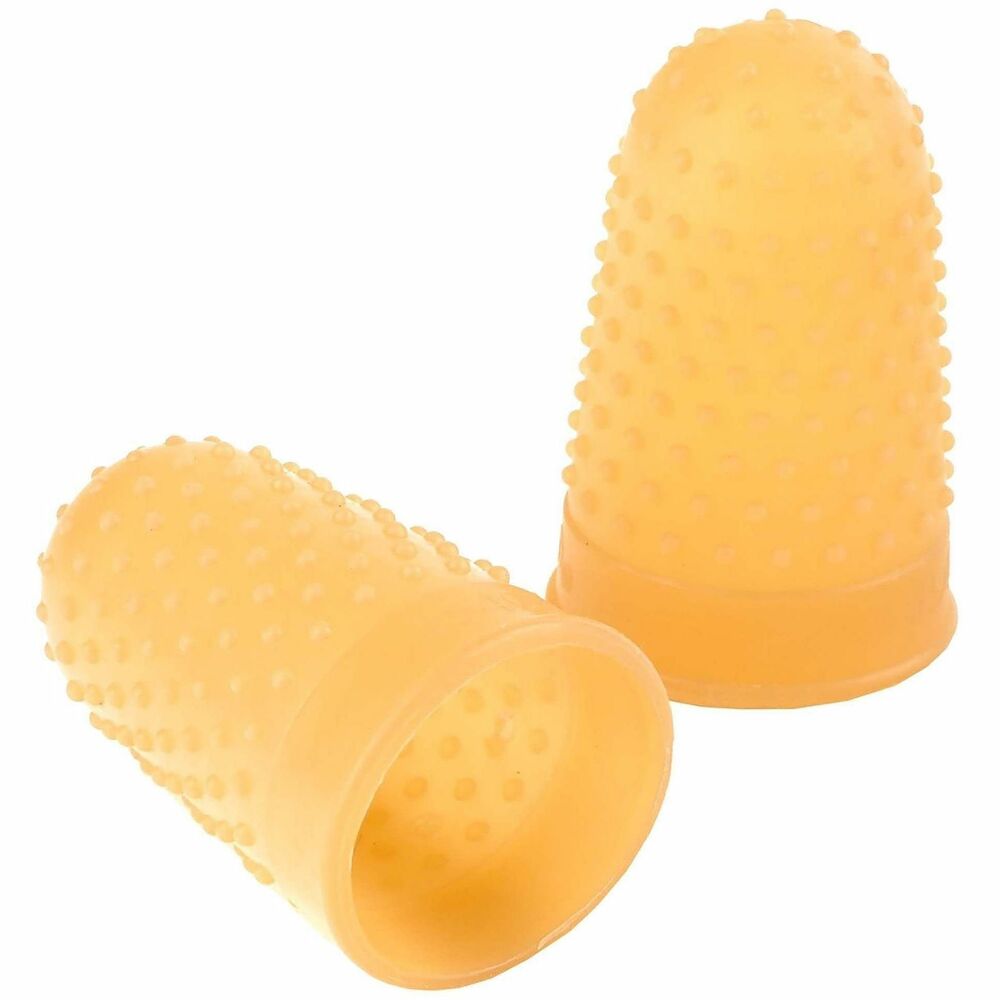ACC54035 - Fingertips feature deluxe-grade rubber construction to assure solid grip and long wear. Each tip has extra thick material for longer wear.