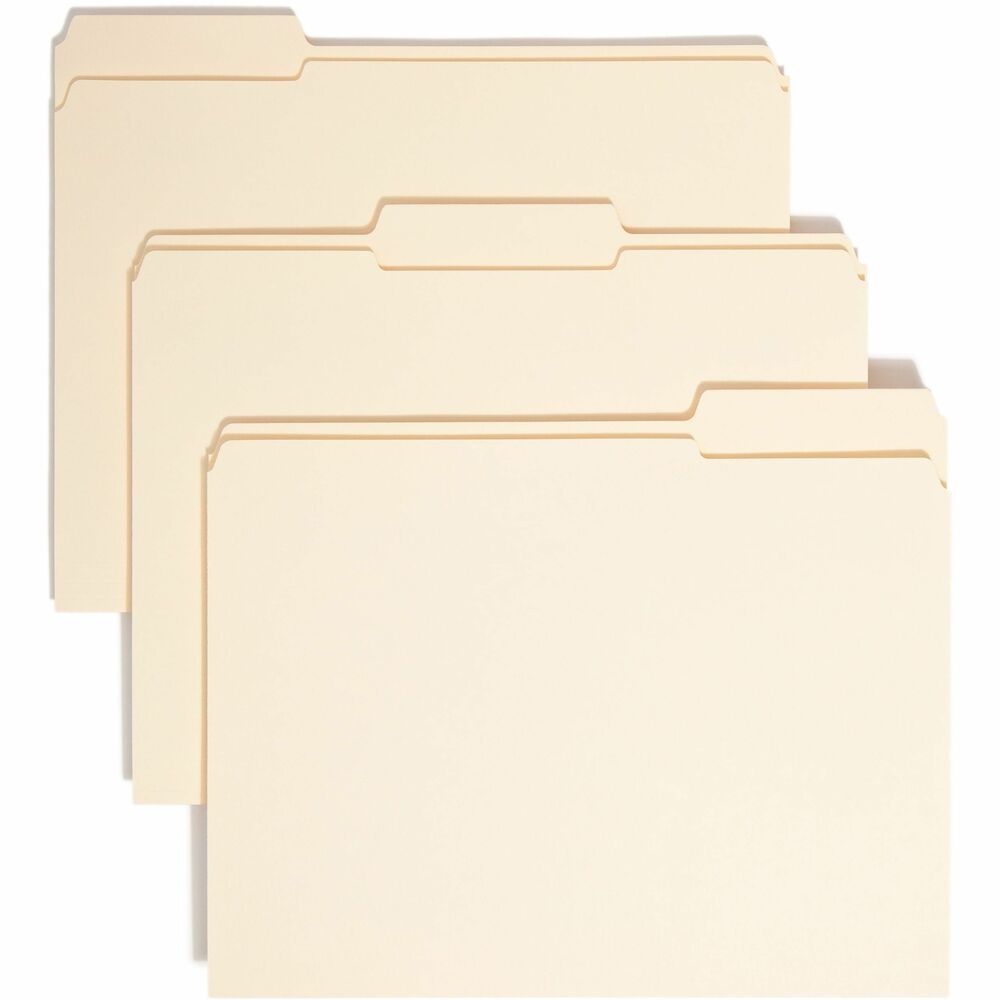 SMD10334 - Effortlessly elevate your document organization with expandable file folders. Enjoy quick access to your files while maintaining a tidy setup with these letter-size folders in classic manila featuring reinforced, 1/3-cut tabs. These SFI-certified, FSC-certified folders contain recycled content and post-consumer material. They are ideal for home, office or classroom use. Streamline your filing process, save time and bring order to your space. Smead delivers efficiency, reliability and environmentally responsible document organization. Driven by unwavering dedication to quality and craftsmanship, Smead provides genuine products and solutions tailored to the needs of the modern worker.