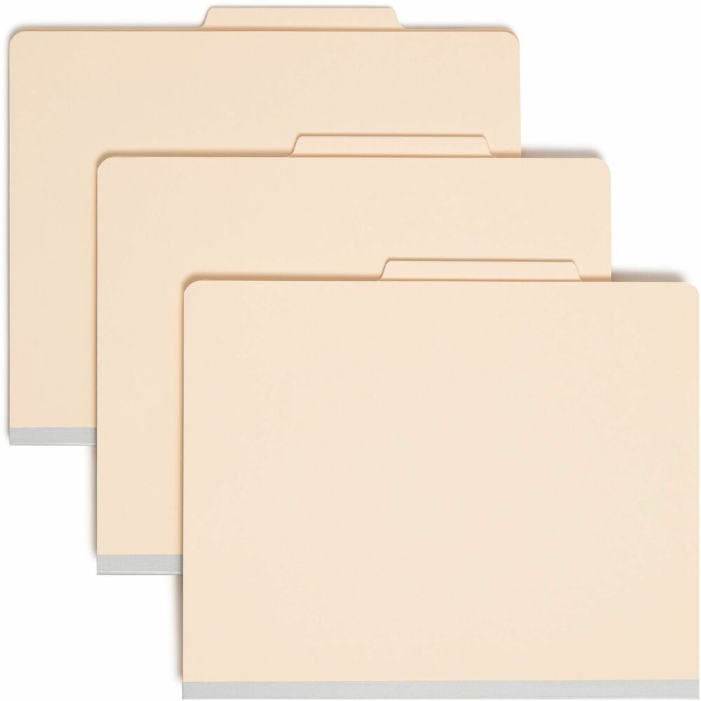 SMD14000 - Classification folders are great for project files. They keep information subdivided by category and sequentially organized within one folder. Two-prong fasteners on front and back panels and dividers create separate filing surfaces. Gusset allows 2" expansion. Made of sturdy 18 point manila stock. Plain tabs, 2/5 cut right of center on folders, 1/3 cut on dividers.