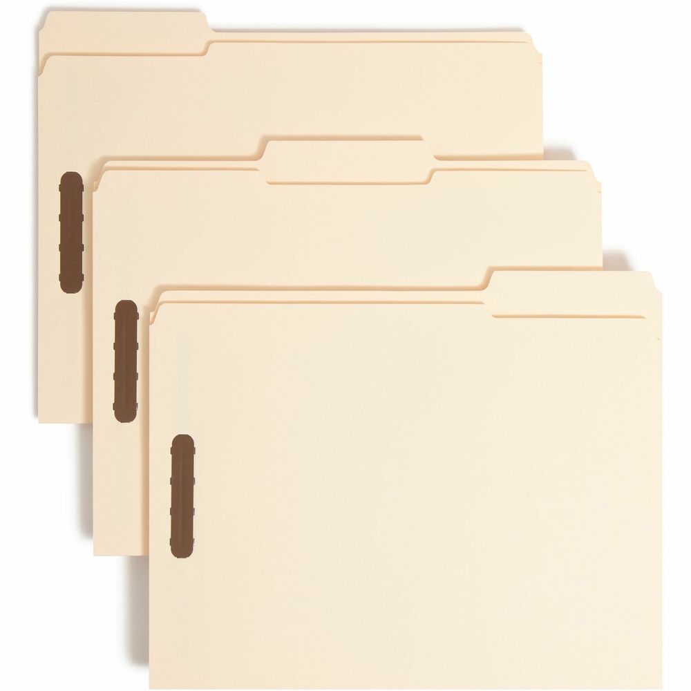SMD14537 - Effortlessly elevate your document organization with expandable Fastener File Folders. Enjoy quick access to your files and maintain a tidy setup with these letter-size, 1/3-tab cut folders. These SFI-certified, FSC-certified folders contain recycled content and post-consumer material. They are ideal for home, office or classroom use. Streamline your filing process, save time and bring order to your space. Smead delivers efficiency, reliability and environmentally responsible document organization. Driven by unwavering dedication to quality and craftsmanship, Smead provides genuine products and solutions tailored to the needs of the modern worker. More from the Manufacturer