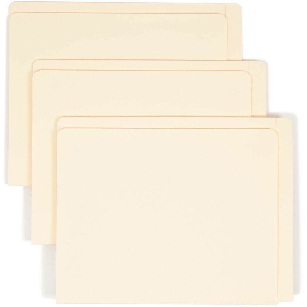 SMD24190 - Conversion folder fits in a standard drawer yet has a full-height extended end-tab and a double-thick top-tab. Perfect for files that are stored in shelf systems, but are frequently used and temporarily stored in desk file drawers. Or for files that are used in shelf filing systems, but are later moved to storage boxes for archives. Other features include interlocking two-ply tab, 11 point manila stock and rounded top corners in front and back.