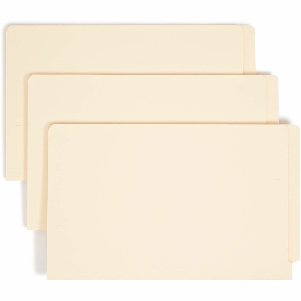 SMD27110 - The industry standard for efficient shelf filing, these folders feature a reinforced end tab for strength, embossed lines for easy label application and an undercut front panel for label readability. These Shelf-Master reinforced tabs also last longer. Two-ply folders are popular for medical, dental and hospital filing as well as for large records management systems in financial and insurance firms.