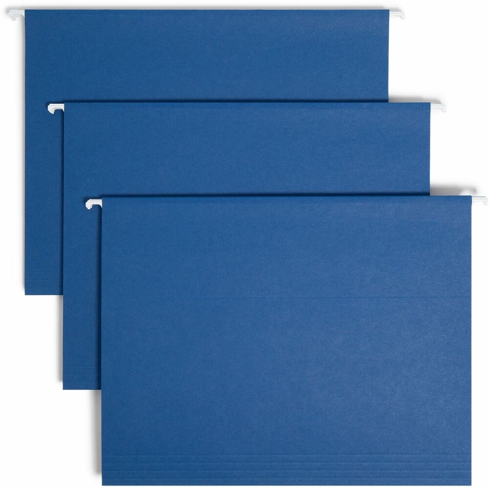 SMD64057 - Hanging file folders come in vivid colors for coding different types of files. You can use them with the same colored interior folders (sold separately) to prevent misfiling or simply to complement your decor. Coated rods ensure that folders slide smoothly across hanging folder rods. Letter-size folders are made of sturdy, 11 point stock and come with 1/5-cut color-coordinated vinyl tabs with blank white inserts.