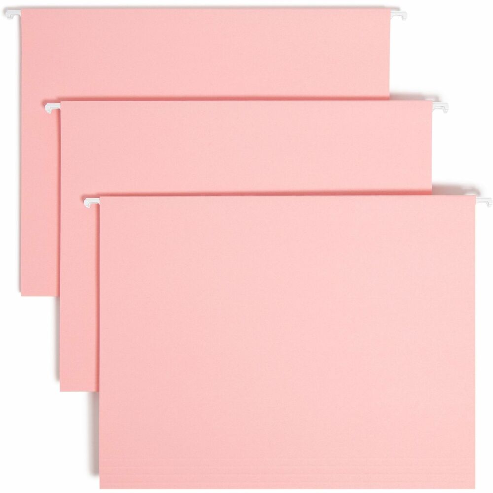 SMD64066 - Effortlessly elevate your document organization with expandable hanging file folders. Enjoy quick access to your files by maintaining a tidy setup with these letter-size, 1/5-cut tab folders. Clear tabs are made with poly material. These SFI-certified, FSC-certified hanging file folders contain recycled content. They are ideal for home, office or classroom use. Streamline your filing process, save time and bring order to your space. Smead delivers efficiency, reliability and environmentally responsible document organization. With a legacy spanning more than a century, Smead has consistently emphasized the importance of family heritage, seamlessly weaving their rich history into their present identity. Driven by unwavering dedication to quality and craftsmanship, Smead provides genuine products and solutions tailored to the needs of the modern worker.