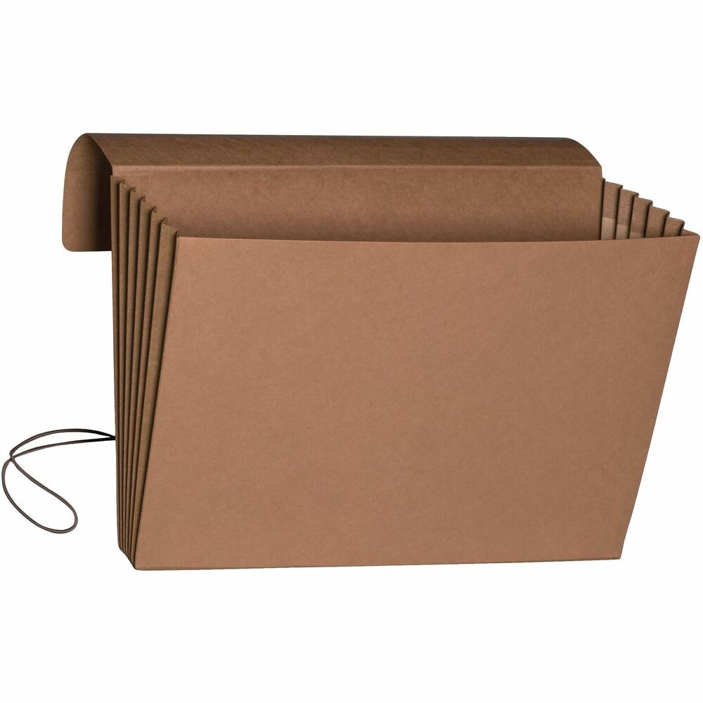 SMD71111 - The perfect solution for organization to take with you, this Redrope Expanding File Wallet is designed to help organize paperwork that needs transported quickly or file material without a file cabinet. It expands up to 5-1/4". Timeless redrope-printed exterior provides a professional appearance. Sturdy flap with elastic cord closure adds protection and security, allowing you to confidently carry your documents wherever you go. Full-height gussets with tear-resistant material are virtually tearproof. Double-thick front and back panels help protect documents while keeping them upright. SFI-certified file wallet contains recycled content and post-consumer material.